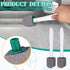 26 Pcs Toilet Pumice Stone with Long Handle, Toilet Bowl Cleaner Brush Wand Refills for Deep Cleaning