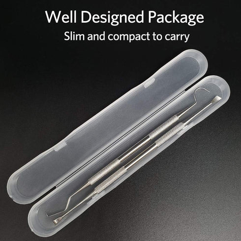 Professional Dental Tools - Langsum Stainless Steel Teeth Cleaning Kit for Dentist, Personal Use, Pets