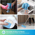 HOMEXCEL 12 Pack Microfiber Cleaning Cloths, Blue Premium Towels, Lint Free, Highly Absorbent, 11.5"X11.5"