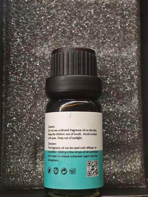 Set 6x10ML Spring Fragrance Essential Oil - Gardenia, Honeysuckle, Rain, Rose, Fresh Cut Grass, Freesia for Diffusers