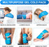 Neck Ice Pack Wrap, Reusable Gel Ice Pack for Cold Compress Therapy, Pain Relief for Injuries and Swelling