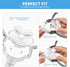 Wagleriz 3 Pack P10, P10 Replacement Nasal Pillow Cushion for ResMed Airfit Medium, Compatiable with Orignal Airfit