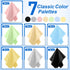 Ninsula 21 Pack 6" 7"Large Glasses Cleaning Cloths, Eyeglass Cleaning Cloths, Premium Ultra-Soft Lens Wipes Cloth
