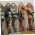 Packaging 5pcs Packing Parliky Single Flower Boxes Dark Red Paper Wrappers for Floral Arrangements Bouquet Wrapping
