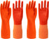 North Tower Kitchen Washing Room Gloves Fleece Lined, Reusable, Waterproof with Extra-Long