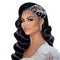 Wedding Headband Crystal Bridal Headpiece, Rhinestone Hair Accessories for Women Bride and Bridesmaids (562 Silver)