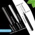 Patelai 100 Pieces Braces Brush for Cleaner Interdental Brush Toothpick, Dental Hygiene Flosser Tool (Black, White,