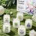 Scented,37.8 oz Summer Set Candles for Home Long Lasting, Natural Non Toxic Soy Candles, Spring & Scented Candles