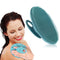 INNERNEED Soft Silicone Body Cleansing Brush, Gentle Exfoliating Shower Scrubber for All Skin Types (Dark Green)