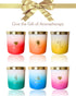 Pet Odor Candle | Grapefruit & Musk w/Gold Moon & Stars Symbol | Pleasant Yellow Candle for Pet Odor Eliminator, Soy