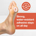 ZenToes Callus Cushions: Round Foam Padding for Foot Pain Relief (48 Count)