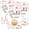 None Brand Blank Gift Certificate Scratch Off Cards, Scratch to Win Cards for Wedding,
