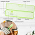 Toothbrush Case, 2 Packs, Transparent Green Travel Case, Portable Toothbrush Holder for Traveling