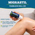 Basic Vigor Migrastil PainBlock Roll-On, 3 oz for Muscle Aches, Cramps, Joint & Nerve Discomfort, Works on Shoulders,