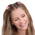 YISSION 20Pcs Mini Flower Hair Clips - Cute Hair Claw Clips with Box Package Colorful Hair Accessories for Girls Women