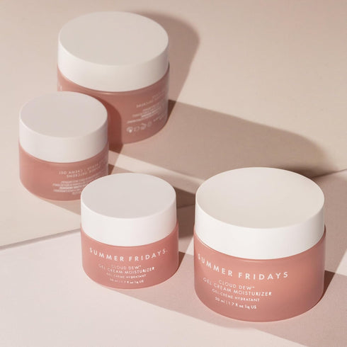 Summer Fridays Cloud Dew Gel Cream Moisturizer - Lightweight Face Moisturizer with Hyaluronic Acid - 1.7 Fl Oz