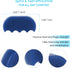 Soles Hand and Finger Strength Rehabilitation Toy, Blue (Medium) (SLS521B)