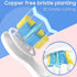 SG-2303 4 SEAGO Kids Electric Toothbrush Replacement Brush Heads Refill PCS White