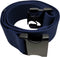 Gait Belt with Plastic Buckle by LiftAid - Transfer and Walking Aid, 60"L x 2"W, Navy Blue