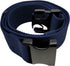 Gait Belt with Plastic Buckle by LiftAid - Transfer and Walking Aid, 60"L x 2"W, Navy Blue
