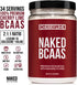 Cherry Lime Naked BCAAs Powder - 100% Pure Vegan 2:1:1 Formula, 501 Grams