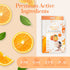 Vitamin C and Collagen Sheet Face Mask - Diminishes Fine Lines, Lifts & Hydrates Skin, Cruelty Free Korean Care