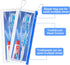 30 Set Travel Kit Toothbrush and Cover Bulk with Soft Bristles, Toothpaste, Resealable Bag for Charity, Hotel, Home