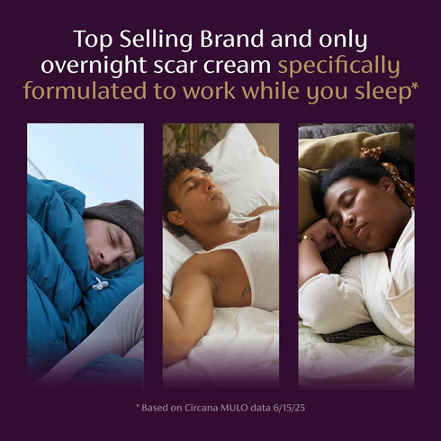 Mederma PM Intensive Overnight Scar Cream - Advanced Scar Treatment with Tripeptol, Works While You Sleep