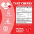 Tart Cherry Gummies for Uric Acid Flush, Joint Relief & Recovery, Non-GMO, Gluten Free, Vegan, 60 Count