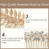 inSowni 36 Pack Gold Flower Leaf Bridal Wedding Hair Accessories, U-shaped Pearl Hair Pins, Rhinestone Clips