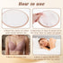 YQQYG 2 Pack Packs Pcs Castor Oil Wrap, Soft Cotton Castor Oil Pads for Breast, Reusable Anti-Leakage Caster Breast
