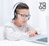 Yogo Vision Kids Blue Light Blocking Glasses, Computer Eyeglasses for Boys and Girls, Square Frames to Reduce Glare