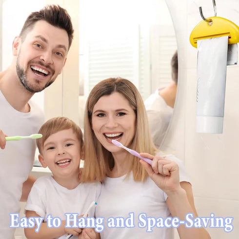 LERAO Squeezer,6Pcs Toothpaste Toothpaste Tube Squeezer Toothpaste Dispenser for Bathroom