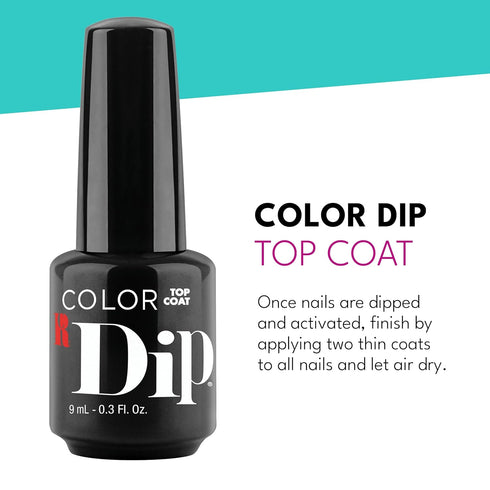 RC Red Carpet Manicure Color Dip - Essential Step for Perfect Dip Powder Manicure, No UV Lamp Needed