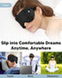 arboleaf Heated Eye Mask, Cordless Rechargeable Warm Compress for Dry Eyes & Better Sleep, Washable & Travel