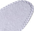 Happystep Cotton Terry Cloth Insoles, Barefoot Shoe Inserts, Washable and Reusable, 1 Pair Black & White (Men 9)