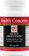 Health Concerns Quiet Digestion Supplement, 90 Capsules for Upset Stomach Relief
