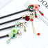 inSowni 8 Pieces Retro Asian Chinese Traditional Hanfu Hair Sticks Pins with Bead Pendants for Women Girls