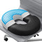 JKNJKN Donut Pillow Seat Cushion - Memory Foam Cooling Gel Lifting Cushion for