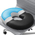 JKNJKN Donut Pillow Seat Cushion - Memory Foam Cooling Gel Lifting Cushion for