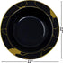 DecorLine Black & Gold Marble Soup Bowls Set, 12" (Pack of 10), Perfect for Parties