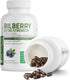 Bronson Bilberry Extra Strength Vaccinium Myrtillus, Promotes Eye Health, Non-GMO, 200 Vegetarian Capsules