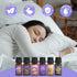 Set, 6 10 ML SALKING Sleep Essential Oils Pure and Natural EssentialOils, Fragrance Oil Scented Oils for Oil Diffusers