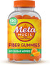 Metamucil Fiber Gummies for Adults - No Sugar Added Orange Flavor, 120 Count, 5g Prebiotic Fiber Blend