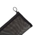 patu Zipper Mesh Bags, Long Case, 5 Pieces, Black Travel Toiletry Kit Set, Beauty Makeup Cosmetic Accessories Organizer