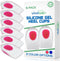ViveSole Heel Cups for Heel Pain Relief - 3 Pairs Gel Cushion Inserts for Heel Spur, Achilles Tendonitis, Plantar