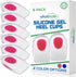 ViveSole Heel Cups for Heel Pain Relief - 3 Pairs Gel Cushion Inserts for Heel Spur, Achilles Tendonitis, Plantar