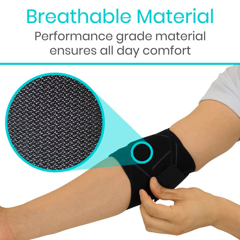 Vive Elastic Knee Wrap, Compression Bandage for Pain Relief in Ankle, Foot, Calf & Wrist