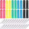 Onwon 24 Pcs Essential Oil Aromatherapy Inhaler, Refillable Nasal Inhaler Blanks with Unscented