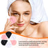 100 Pcs Soft Powder Puff Triangle Makeup Puffs for Loose Powder, Mineral Powder, Velour Cosmetic Foundation (Black,